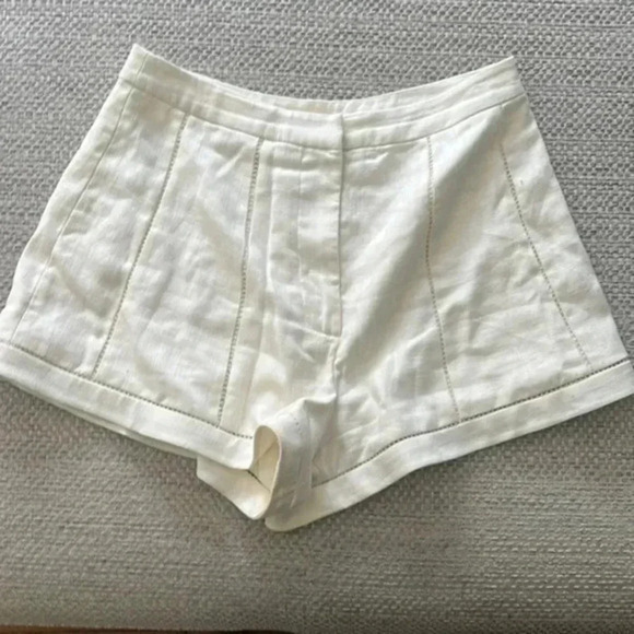 ALEXIS ivory Lenin shorts size XL - Picture 1 of 5